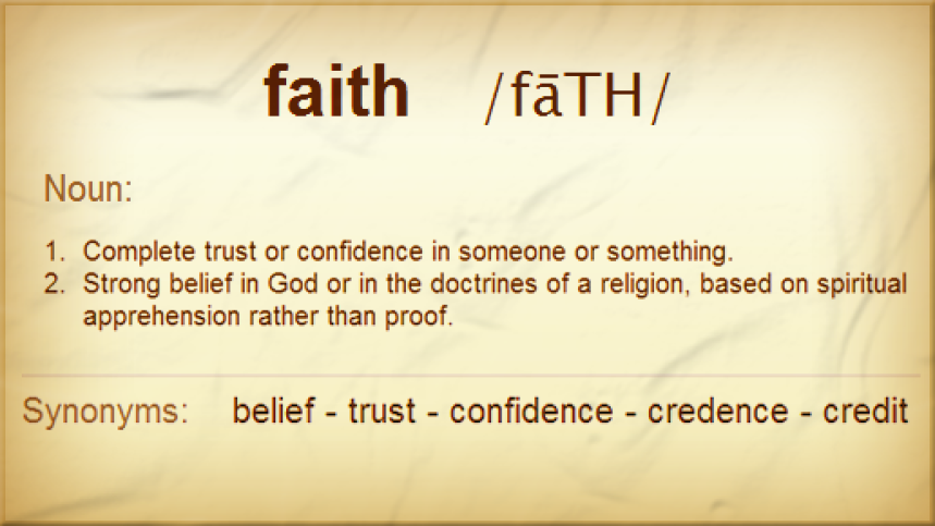 FAITH DEFINED